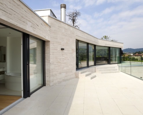 INNOVA Durafloor compressed fibre cement flooring used for an external terrace