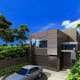 Architectural high-end home with INNOVA Duragrid fibre cement facade panels providing a clean, modern exterior finish