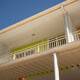 Innova Durasheet fibre cement soffit lining used for balcony applications